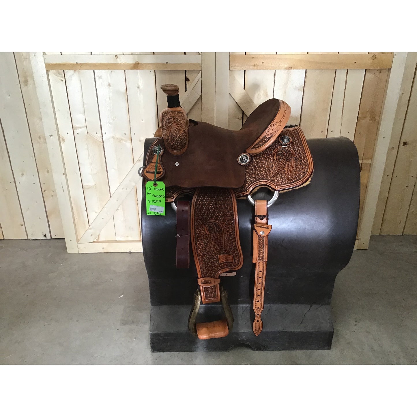 Irvine 12" All Around Saddle