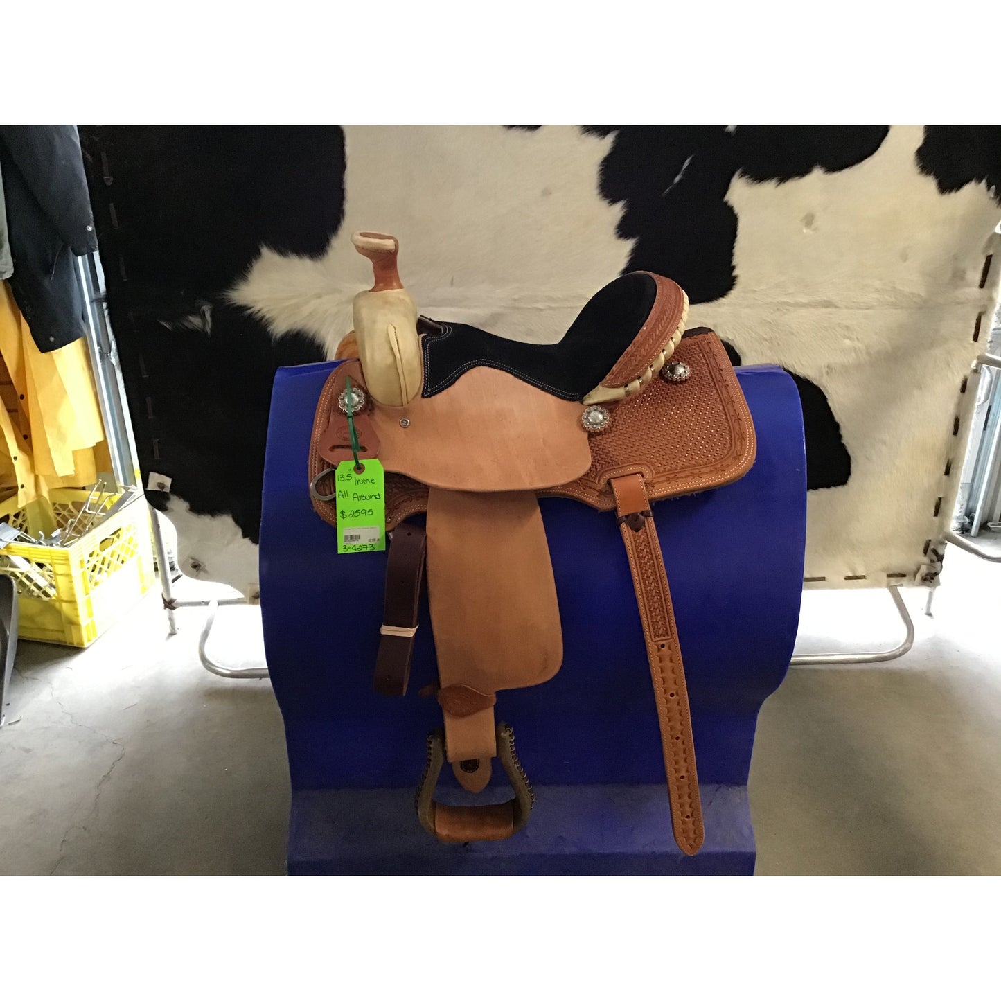 Irvine 13.5" All Around Saddle