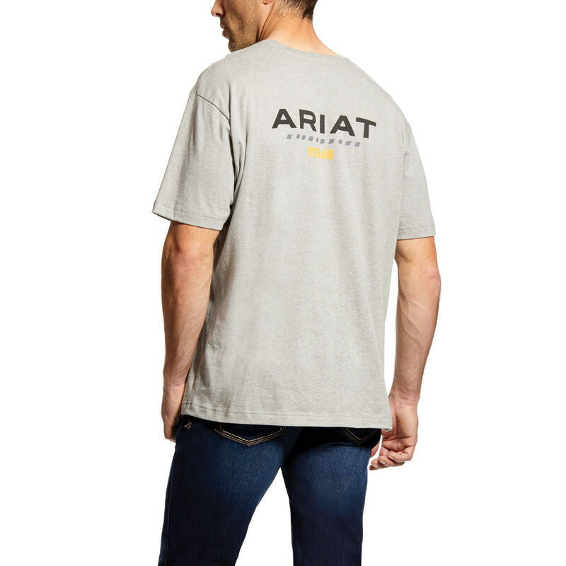 Ariat Men's Rebar Cotton Strong Logo T-Shirt
