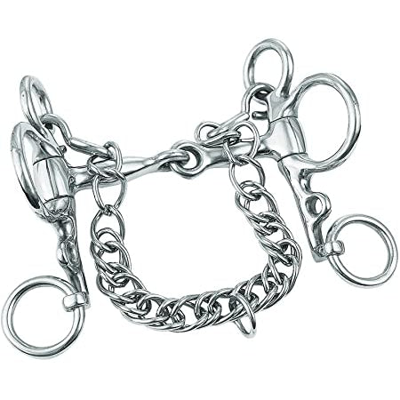 Weaver 3 ½" Pelham Snaffle Bit - Miniature