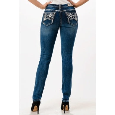 Grace in LA Jeans - Aztec