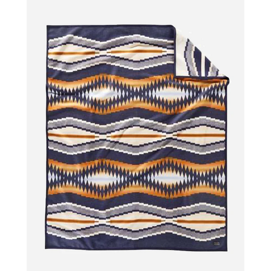 Pendleton Crescent Bay Blanket OS - Indigo