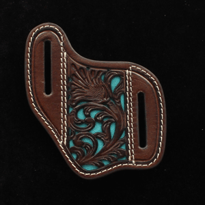 Nocona Knife Sheath - Brown/Turquoise