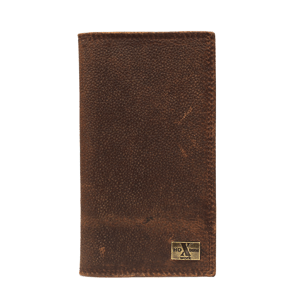 Nocona HD Xtreme Rodeo Wallet - "Briar Pitstop" Brown