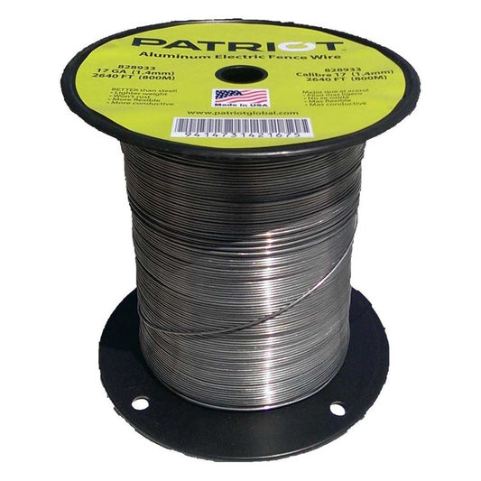 Patriot Aluminum Electric Fence Wire 17 GA 2640 FT