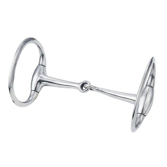 Weaver 6" Eggbutt Snaffle Bit - Draft