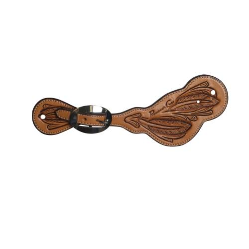 **Professional's Choice Men's Spur Straps - Natural Feather