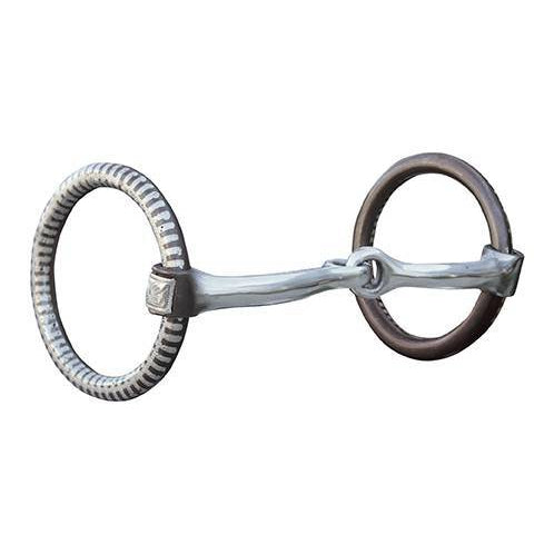 Professional's Choice Bob Avila O Ring Smooth Snaffle Bit
