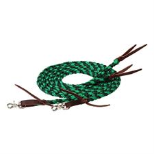 Weaver 1/2" x 8" Braided Split Rein - Assorted Colours - Irvine Tack & Western Wear