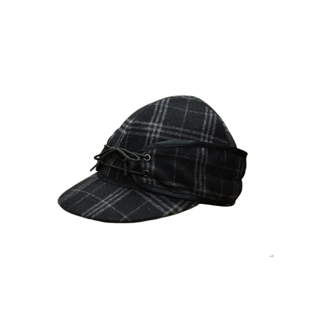 Crown Cap Railroad Plaid Print Cap - Multiple Color Combinations - Irvine Tack &amp; Western Wear