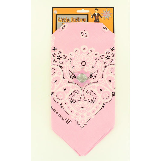 Little Outlaw Pink Bandana & Sheriff's Badge