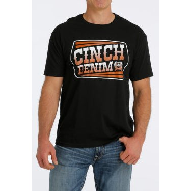 Cinch Men's Cinch Denim Tee - Black