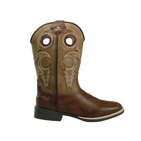Twister Boy's Jasper Western Boots - Natural/Tan/Brown