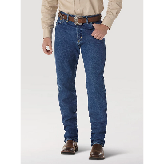 Wrangler Men's George Strait Cowboy Cut Jeans - Heavyweight Stone Denim