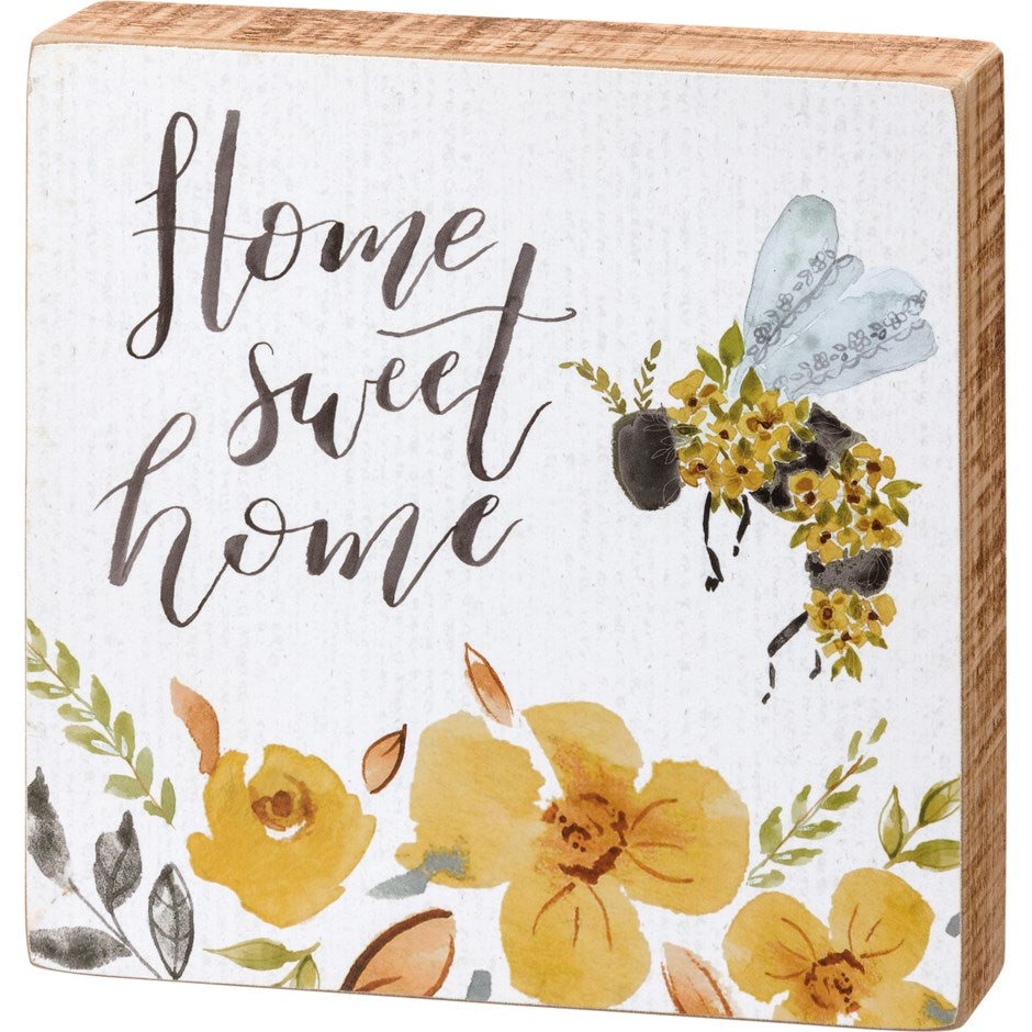 Block Sign - Sweet Home