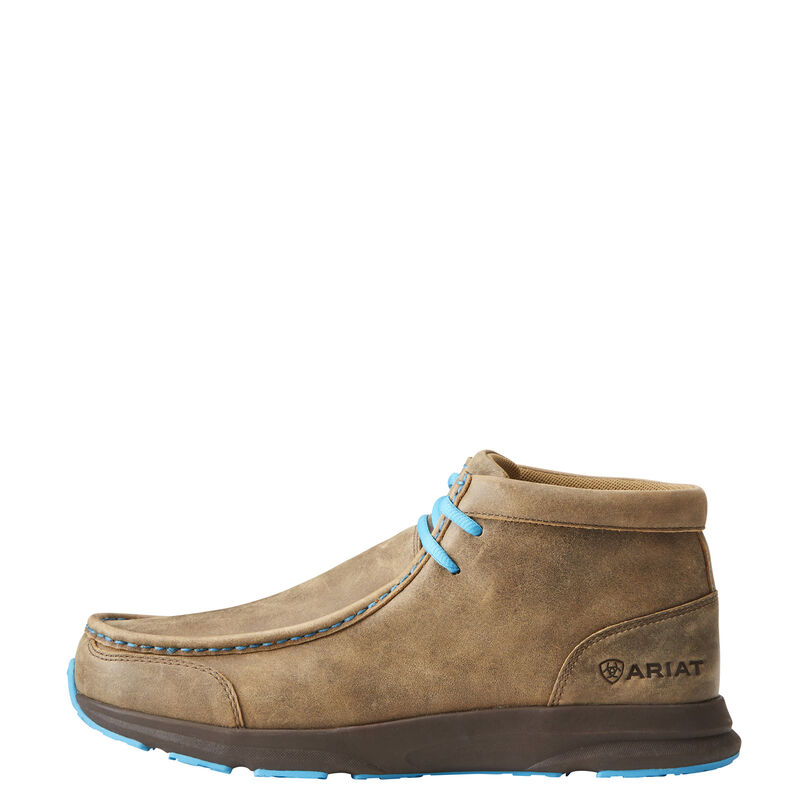 Ariat Men's Spitfire Shoes - Brown Bomber/Blue Laces