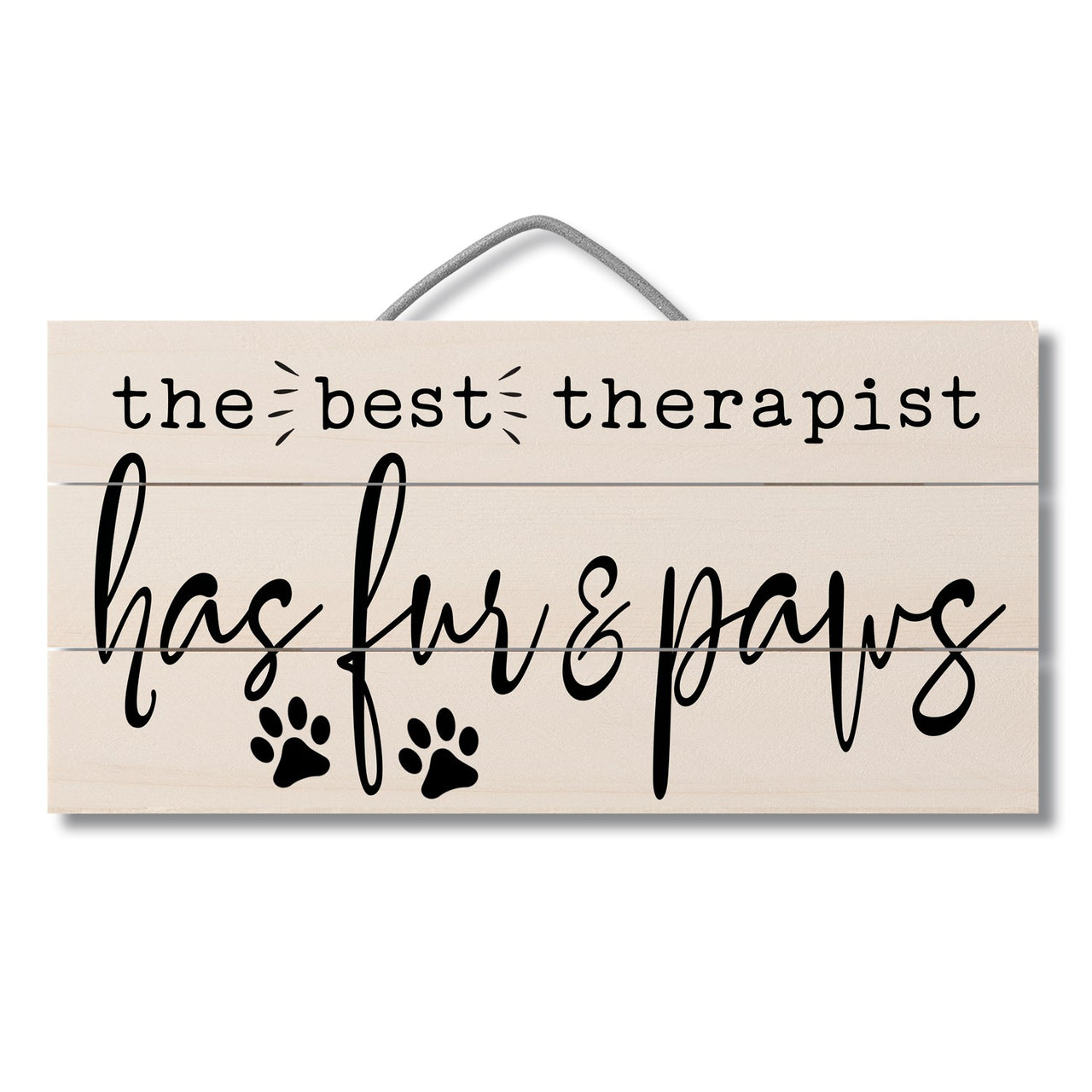 Pallet Sign 12 x 6 - Best Therapist