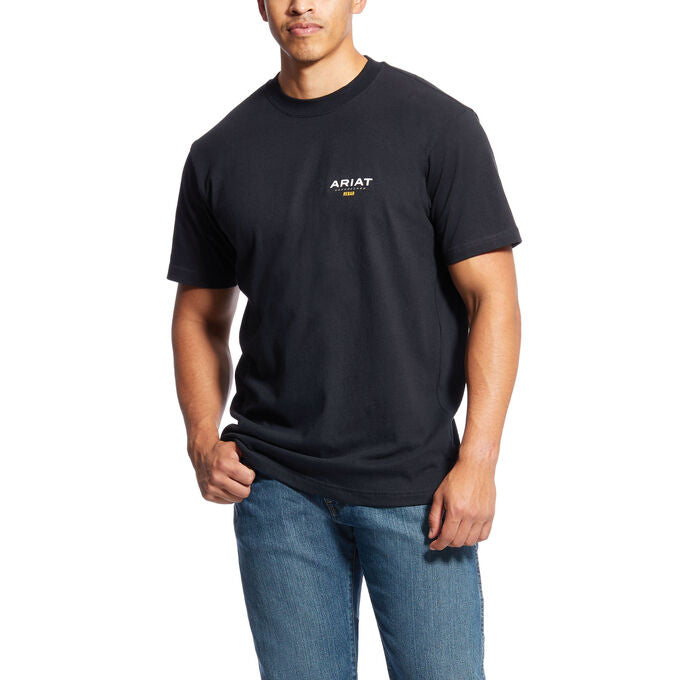 Ariat Men's Rebar Cotton Strong Logo T-Shirt