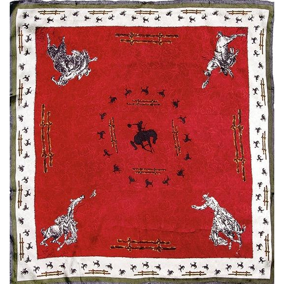 Wyoming Trader Silk Scarf - Limited Edition