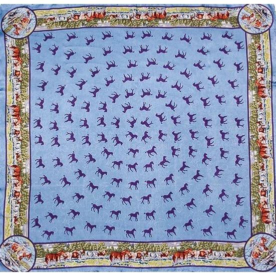 Wyoming Trader Silk Scarf - Limited Edition
