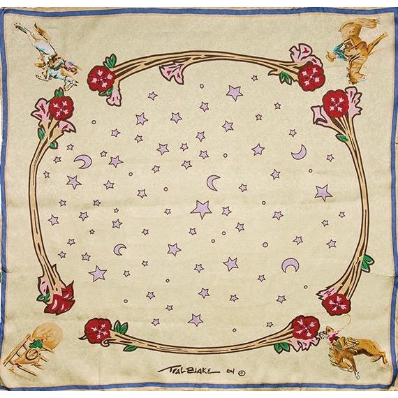 Wyoming Trader Silk Scarf - Limited Edition