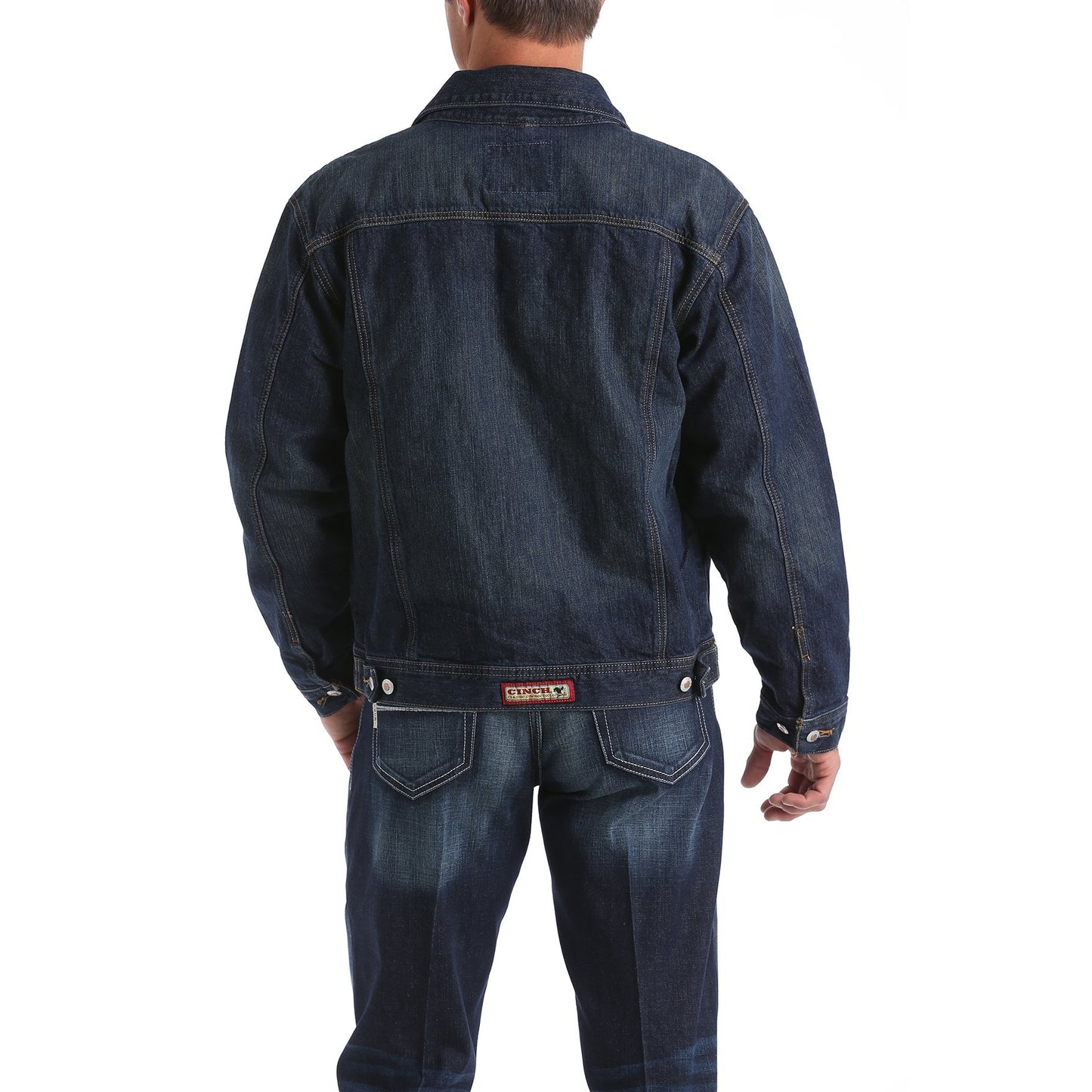 Cinch Men's Denim Jacket - Dark Stonewash