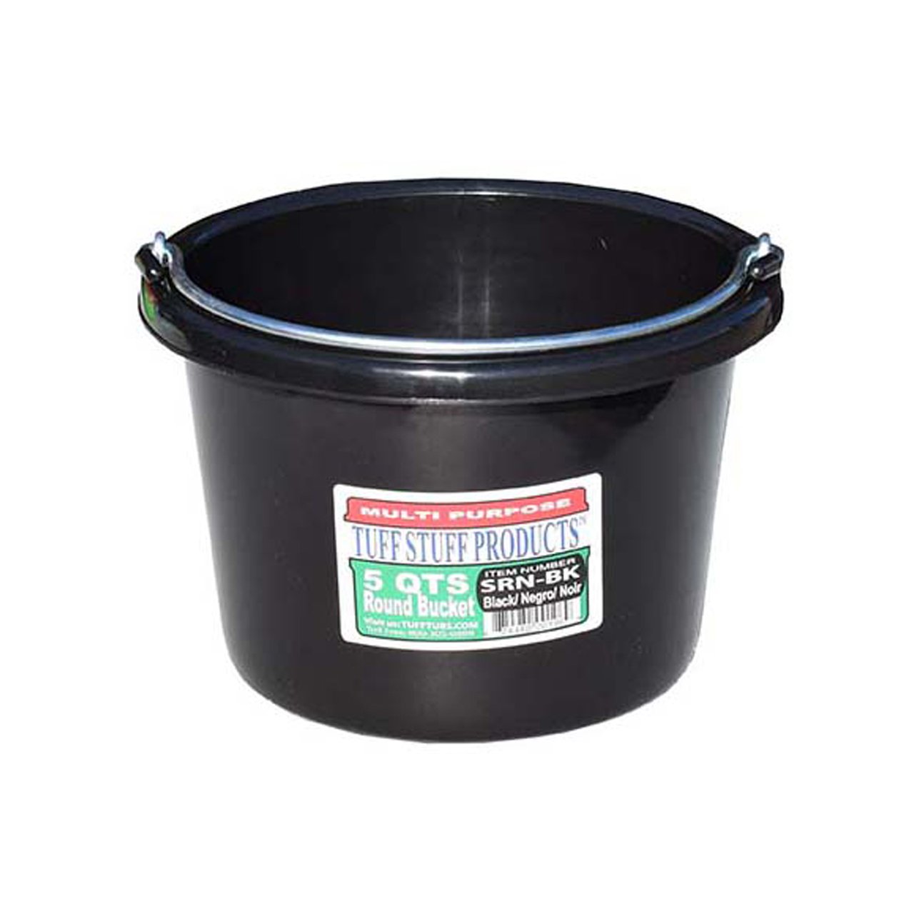 TUFFSTUFF Small Round Bucket 5 Qt