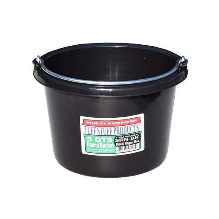 TUFFSTUFF Small Round Bucket 5 Qt