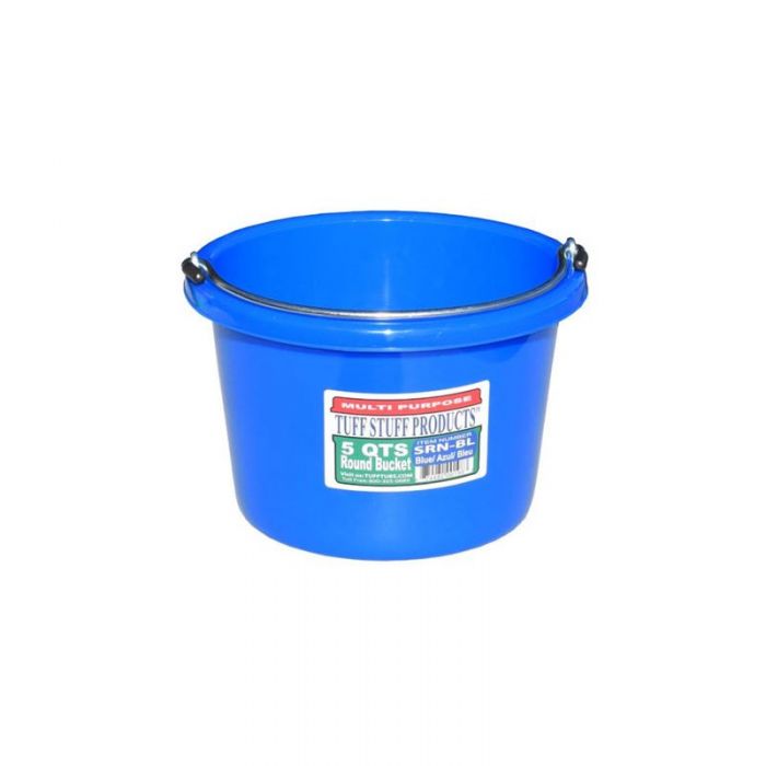 TUFFSTUFF Small Round Bucket 5 Qt