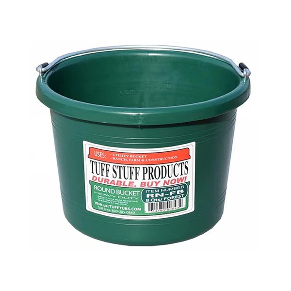 TUFFSTUFF Small Round Bucket 5 Qt