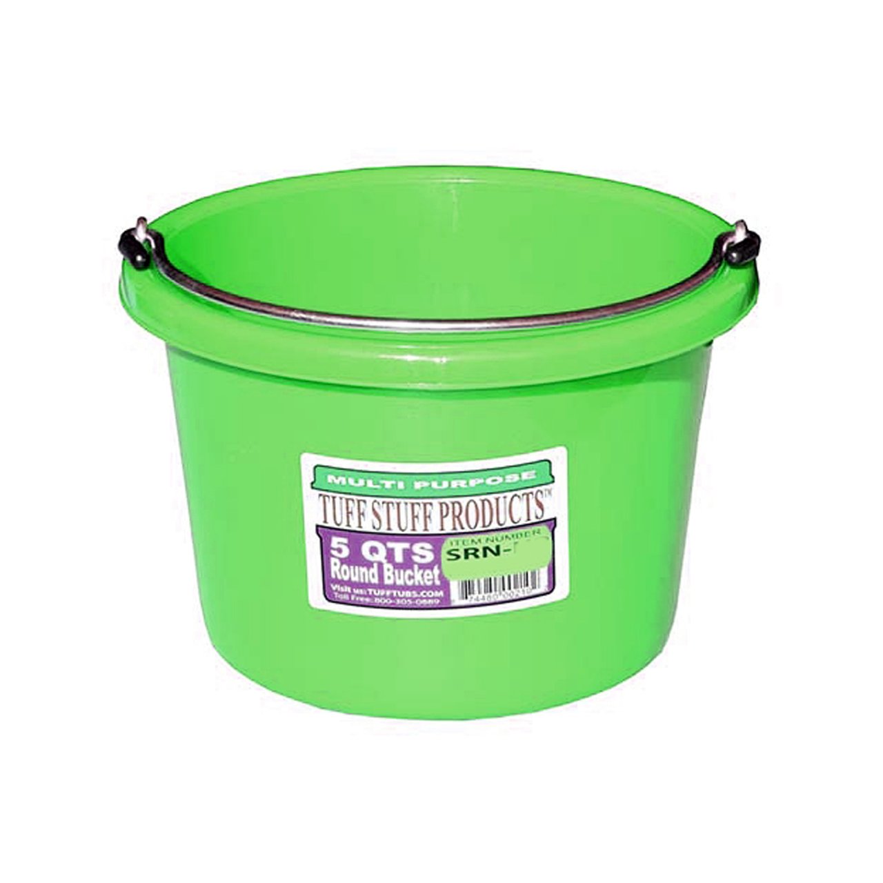 TUFFSTUFF Small Round Bucket 5 Qt